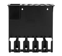Cortador de pelo para ahorrar espacio, estante de pared ABS, organizador de estudio profesional para tijeras y equipos de formato, soporte fuerte para herramientas de coiffeur