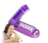 Cortador de píldoras, cortador de píldoras, cortador de píldoras para pastillas pequeñas, cortador de píldoras múltiples para dividir y cuartear, cortadores de acero inoxidable precisos, cortador de