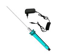 Cortador de poliestireno, 30 W, 15 cm, cortador de alambre caliente, CA 100 - 240 V, cortador de espuma, cortador de poliestireno, enchufe de la UE, lápiz de corte de espuma de mano para arco de