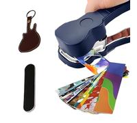 Cortador de Púas para Guitarra en Tarjeta,Corte Preciso y Estable - Punzón Para Fabricar Plectros,Para Adultos, Intérpretes, Principiantes, Hogar, Interior, Exterior, Práctica Diaria Y Actuaciones