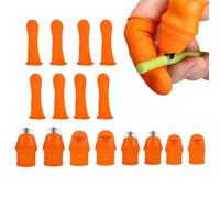 Cortador de pulgas de jardinería, 16 piezas, herramienta para recoger hortalizas de acero | Cortador de frutas y verduras de , para pepinos, berenjenas, tomates, frijoles, sandías, fresas