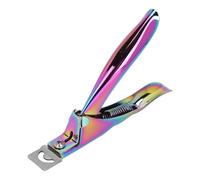 Cortador de puntas de uñas, diseño en forma de U, tijeras de uñas de acero inoxidable para recortar uñas falsas, modelar uñas de extensión, bricolaje de uñas francesas, peluquero portátil para salón