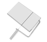 Cortador de queso, cortador de acero inoxidable ajustable para queso, verduras, mantequilla, salchichas y pan, herramienta de cocina multiusos