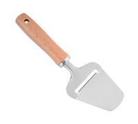 Cortador de queso, cortador de queso - Cortador de queso antideslizante,Herramienta portátil de cocina de acero inoxidable, cortadora manual de plata ligera para queso, pastel, pizza, mantequilla