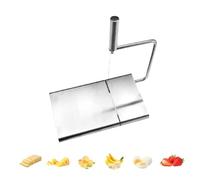 Cortador de queso, cortador de queso de alambre de acero inoxidable con tabla y 6 cables de repuesto para cocina