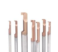 cortador de ranurado MGR-cortador de ranurado, herramientas internas de carburo Integral, barra de herramientas de torno de torneado con orificio pequeño(MGR6B2.5 L15)