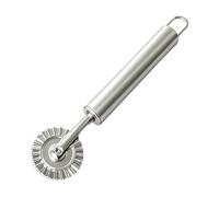 Cortador De Raviolis Con Rueda Acero Inoxidable Ondulado Portátil Manual