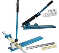 Cortador de riel de doble ranura, herramienta de corte manual de riel DIN, máquina de corte de tronco superior de banco con deslizador de transferencia para acero ranurado y aluminio
