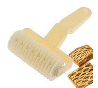 Cortador de rodillo para masa: rodillo compacto, superficie de rodadura suave, diseño, material apto para alimentos | Herramienta para hornear para pasteles, pan, galletas, pizza, tartas, ader