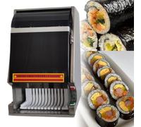 Cortador de rollos de sushi, cortador automático multifuncional con hoja afilada, corta sin esfuerzo varias piezas, ideal para cocinar en casa y preparar alimentos
