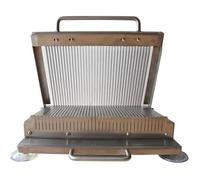Cortador de rollos de sushi, cortador de cocina de acero inoxidable, diseño extraíble, espacio de hoja de 11 mm, área de corte de 25 x 20 cm, para almuerzo de carne, jamón, sangre de pato