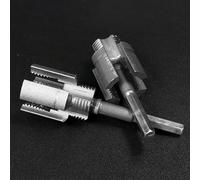 Cortador de roscas de PVC - Interno y Externo PVC Tubería,Cabezal de Corte Antideslizante Accesorios Taladro Reparación Sanitaria Para Frigorífico Instalador Jardín Acuático