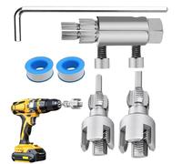 Cortador de roscas de tubo, herramientas robustas de precisión | Cortador de roscas para tubos de bricolaje - Para uso privado y comercial, baño, personal especializado, técnico y propietario de