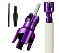 Cortador de roscas para tuberías, cortador de rosca interior y exterior integrado para tuberías | Extractor de reparación sanitaria para proyectos de construcción, jardín, sótano, exterior