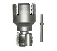 Cortador de roscas para tubos de agua, rosca interior, rosca exterior, herramienta integrada, tubo PPR de 1/2 pulgadas y 3/4 pulgadas, corte rápido, resistente a los cantos, gris, 1 pieza (20 mm)