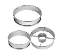 Cortador de rosquillas, cortador de rosquillas, 3 cortadores de reutilizables, fabricante de donuts, herramienta de corte multifuncional para el hogar, reustaurantes