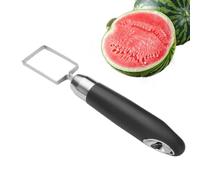 Cortador de sandía | Cortador de melón cortador de dados de acero inoxidable | Herramientas seguras para cortar frutas, utensilios de cocina, portátiles de sandía