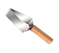 Cortador de sandía, divisor de melón ergonómico de acero inoxidable con mango de madera y cortador de frutas, así como rebanadora | para melón y jamón y verduras frutas camping picnic