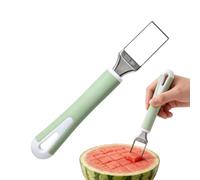 Cortador de Sandía - Gadgets de Cocina Portátiles con Mango Cómodo | Cortador y Rebanador Manual de Sandía | Restaurante, Camping, Picnic, Viaje, de Verano, Vacaciones