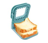 Cortador de Sándwich y Máquina Utensilio de Cocina para Preparar Alimentos | Molde para Cortar Sándwiches Para Cocina, Hogar, Apartamento, Restaurante, Familia, Mamá, Papá, Padres, Desay Azul