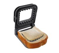 Cortador de Sándwich y Máquina Utensilio de Cocina para Preparar Alimentos | Molde para Cortar Sándwiches Para Cocina, Hogar, Apartamento, Restaurante, Familia, Mamá, Papá, Padres, Desay Negro