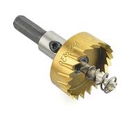 Cortador de sierra de taladro BE-TOOL 40 mm HSS Titanium Hole Saw Cutter Tool Kit de extracción de brocas para acero, inoxidable, hierro, cobre, latón, aluminio, fibra de vidrio, formica