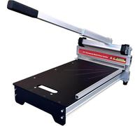 Cortador de suelo laminado y vinilo resistente de 13 pulgadas para suelos de ingeniería, laminado, H/MDF, LVP/T, VCT, SPC, WPC, PVC, revestimiento y más; hasta 17 mm de grosor; cortador súper potente