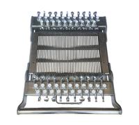 Cortador de sushi y cortador de verduras, acero inoxidable, grosor ajustable de 6 a 30 mm para jamón, carne, frutas y verduras, ideal para hacer jabón y uso comercial