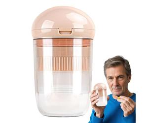 Cortador de tabletas de pastillas, cortador de pastillas, Grinder de medicina con caja de almacenamiento, Medicina portátil Divisor trituradora para un picnic de viaje en casa al aire libre