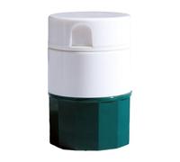 Cortador de tabletas: divisor de píldoras, cortadoras de medicina, divisor de cortador de píldoras | Combo de triturador y molinillo con almacenamiento y taza, herramienta multifunción compacta para