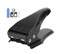 Cortador de Tarjeta SIM Universal 3 en 1 para Tarjeta Estándar/Micro/Nanómetro, con 3 Adaptador de Tarjeta SIM y 1 Aguja de Tarjeta para Teléfonos Móviles y Tabletas