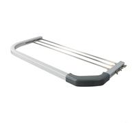 Cortador de tartas de aluminio con 3 cables ajustables en altura y guía de medición marcada para capas precisas, herramienta de corte de 3 cuchillas para hornear y decorar pasteles