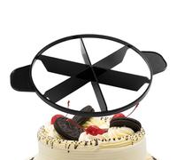 Cortador de tartas, herramienta de corte de postres de precisión, accesorio de horneado de agarre antideslizante, construcción de alimenticio para en casa, cumpleaños, picnic Baking