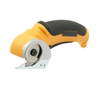 Cortador de tela eléctrico con interruptor de seguridad, tijeras eléctricas, cortador universal, cortador giratorio 300 r/min, para papel, cartón, alfombra, cuero, fieltro, plástico