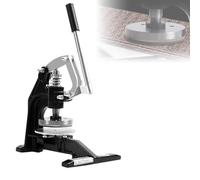 Cortador de tela para muestras de textiles y alfombras, superficie de muestreo de 100 cm², grosor de corte 0,1-10 mm, diámetro de la hoja 11,28 cm, precisión de muestreo de 0,01 mm