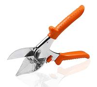 Cortador de Troncos, Cortador de Inglete Multiángulo, Madera Suave Cutter Molding Tool Corte Angle Mitre Cortador Cizalla de Mano Universal Angulo Conductos de Tijera 45-135 Grado