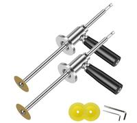 Cortador de tubo interior para tubo de PVC, cortador de tubo interior con mango, profundidad de corte ajustable para tubos de PVC de 1-1/2 pulgadas a 8 pulgadas, herramienta de fontanería de acero