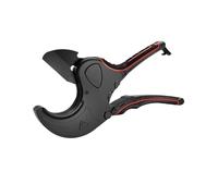 Cortador de tubos 63,0 mm a 75 con cuerpo aleación aluminio, trinquete, tijera, cortador PVC, PU, PP y PE, herramienta manual Para Cortar(63.0mm)