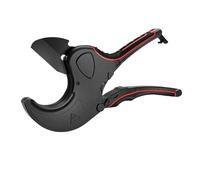 Cortador de tubos 63,0 mm a 75 con cuerpo aleación aluminio, trinquete, tijera, cortador PVC, PU, PP y PE, herramienta manual Para Cortar(75mm)