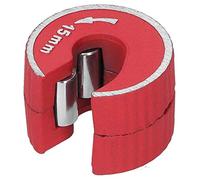 Cortador de tubos Cortador de tubos redondos de aleación de zinc de 15 mm con rueda de corte reemplazable para espacios confinados con una sola mano para cortar mangueras de tubos