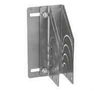 Cortador de tubos de goma de 45°: ajustable para tubos de 60-90 mm, construcción de acero inoxidable con guía de alineación para corte de tubos de espuma, color plateado