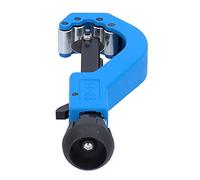 Cortador de tubos de PVC tipo tijera, herramienta de corte de tuberías con doble rodillo y engranaje ajustable, cortador manual compacto para tuberías de PVC, plástico, PPR, cobre, (El cuchillo de
