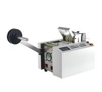 Cortador de tubos eléctrico automático, microcortadora, ancho de corte 100 mm, precisión de corte 0,1 mm para tubos de fibra de vidrio, cables, tubos de cera amarilla