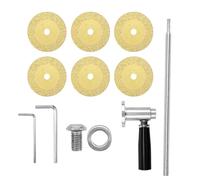 Cortador de tubos interior de PVC, profundidad de corte ajustable, controlador de impacto, 6 hojas de sierra