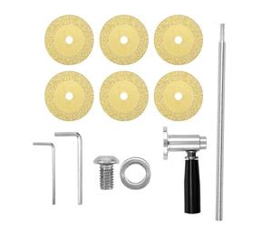 Cortador de tubos interior de PVC, profundidad de corte ajustable, controlador de impacto, 6 hojas de sierra