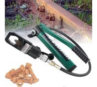 Cortador de tuercas, partidor de tuercas, con cuchillas grandes/pequeñas y bomba manual, carrera 17/20 mm, salida 12/16 toneladas, for extraer tuercas de tornillo dañadas y oxidadas.(F41)