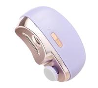 Cortador de uñas automático, LED Light Nail Clippers, USB Rechargeable Nail File, Electric Fingernail Trimmer, Low Noise Nail Clippers, 2 en 1 Nail Cutter and File, Safety Nail Trimming Device,