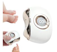 Cortador de uñas automático recargable - 3 velocidades de seguridad y dispositivo de uñas eléctrico recargable por USB | Para uñas de pies y manos, bebé, adultos y personas mayores