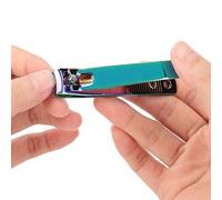 Cortador de Uñas Chapado Acero Al Carbono Color Degradado Cortador de Uñas de Moda Herramienta de Pedicura de Manicura Cortador de Uñas Grande