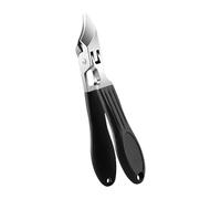 Cortador de uñas de acero inoxidable con bordes curvos, mango ergonómico para un corte cómodo y eficiente recortador inclinado
